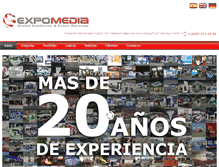Tablet Screenshot of expo-media.com